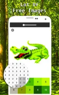 Reptile Color By Number - Pixel Art Screen Shot 5