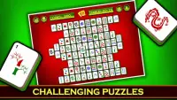 klassiek mahjong: patiencespel-bijpassende spellen Screen Shot 0