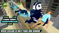 Police Panda Robot Game:Panda Robot Transformation Screen Shot 4