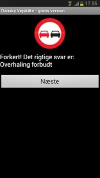 Danske Vejskilte - Gratis Screen Shot 4