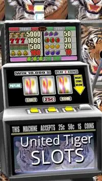 United Tiger Slots - Free Screen Shot 2