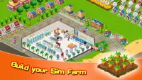 Sim Farm - Harvest, Cook & Sales Screen Shot 1