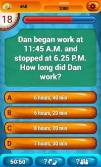 Math 1 Quiz Game Screen Shot 5