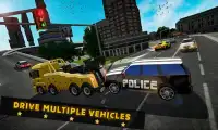 USA Polizei Auto Fahren: Clever Auto Parken Sim Screen Shot 4