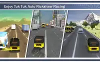 Tuk tuk corridas auto rickshaw Screen Shot 1