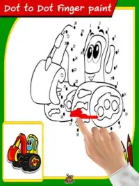 Dot to Dot Finger Paint Kids Screen Shot 1