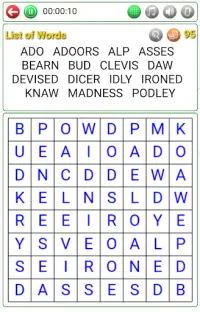 Word Search - English, French, Spanish (Education) Screen Shot 3