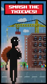 City Danger: Reflex Throw Retro Arcade Screen Shot 3