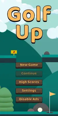 Golf Up - Jump Higher and be the King! Screen Shot 1