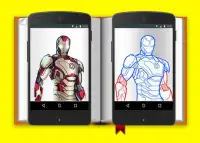 How To Draw Iron Man Screen Shot 0