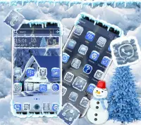 Ice Snow Launcher Theme Screen Shot 2
