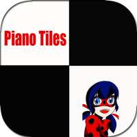 Lady Bug Noir Piano Tiles