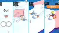 スノーボール.io - 雪玉の爽快なバトルゲーム Screen Shot 5