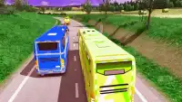 Coach Bus Racing 3D Game 2020 : City Bus Simulator Screen Shot 1