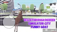 Walkthrough Deeeer Simulator City Funny Goat 2021 Screen Shot 0