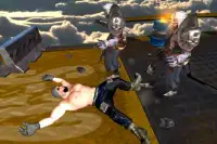Superhero wrestling 3D – kung fu fighter Screen Shot 1