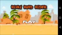 Risky Road Rider Screen Shot 0