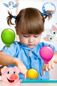 Ballon 🎈 educatief spel voor kinderen Screen Shot 3