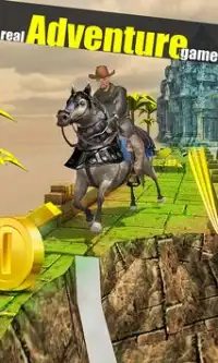 Temple Jockey Run - Horseman Adventure Screen Shot 1