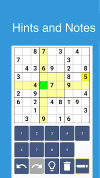 Pocket Sudoku - Free Classic Sudoku 9x9, 6x6 Screen Shot 2