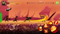 Stickman निंजा: महापुरूष योद्धा - छाया खेल आरपीजी Screen Shot 5