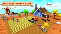 Blok Çiftlik İşçisi Simülatörü Screen Shot 9