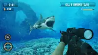 Underwater Shark Hunter 2017 Screen Shot 2
