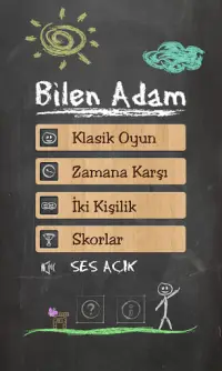 Bilen Adam - Adam Asmaca Oyunu Screen Shot 0