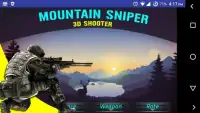 Sniper de montaña 3D Shooter Screen Shot 5