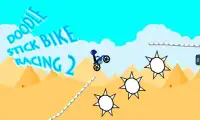 Doodle Stick Bike Racing 2 Screen Shot 0