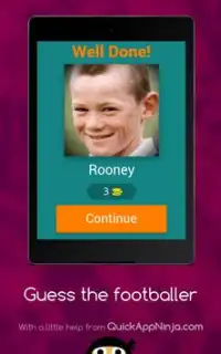 Guess the child footballer Screen Shot 15