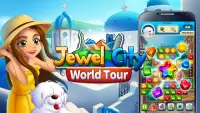 Jewel City : World Tour Match 3 Puzzle Screen Shot 7