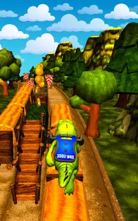 Subway Jungle dash Runner: Endless Run Rush Game Screen Shot 5