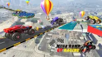 Mega Ramp Car Stunt GT Racing Drive Game Screen Shot 2