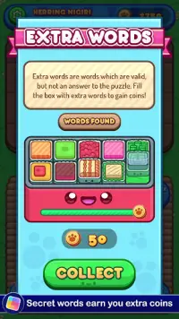 Sushi Cat Words: Addictive Word Puzzle Game Screen Shot 3