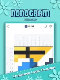 Nonogram - Logic Pixel Cross Puzzle Screen Shot 5