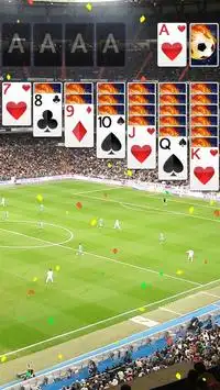 Solitaire Soccer Theme Screen Shot 0
