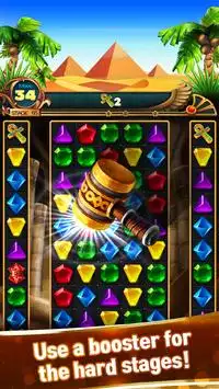Jewels Treasure : Puzzle Match 3 Screen Shot 4
