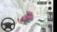 Snow Plow Truck Driver 3D Screen Shot 5