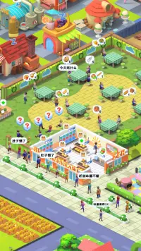 Chef In Town: Restaurant Sim Screen Shot 2