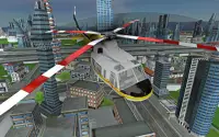 Futuristic Helicopter Rescue Simulator Flying Screen Shot 4