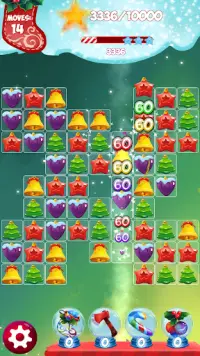 Weihnachten Spiele - Match-3-Puzzle-Spiel Screen Shot 5