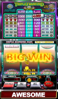 Slot Machine: Triple Diamond Screen Shot 3