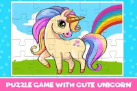 Unicorn Puzzle for Kids and Toddlers Screen Shot 0