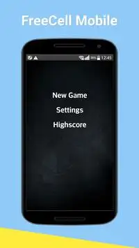 FreeCell Mobile Game Screen Shot 0