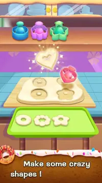 Сделать пончик:кулинарная игра Screen Shot 2