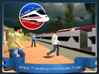 Speed Bullet Train Drive 3D Screen Shot 13