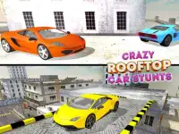 Louco Roof Top Car Stunts 3D Screen Shot 8