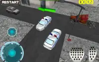 Ultra 3D cop Car parking Screen Shot 3