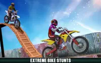 Prawdziwe Stunt Bike Racing gra symulacyjna Screen Shot 4